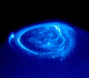 aurora at jupiter's pole