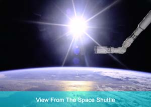 earth sun poster