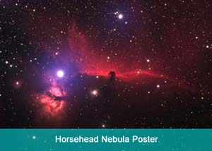 horsehead nebula poster
