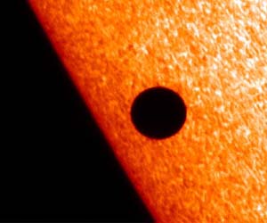 Mercury passing sun