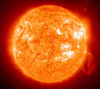 the sun