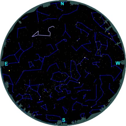 finding leo southern hemisphere